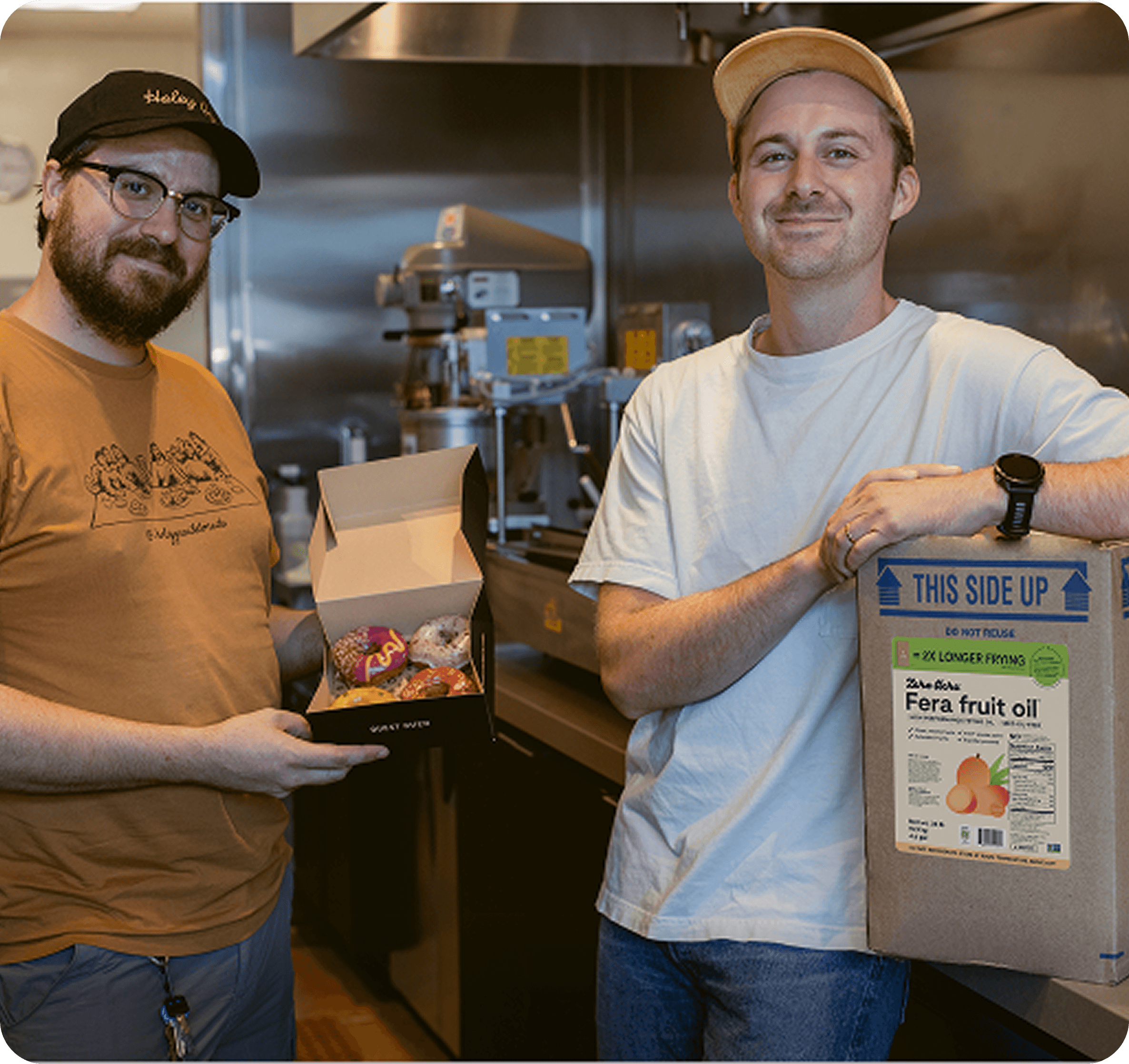 Chef testimonial from Holey Grail restaurant