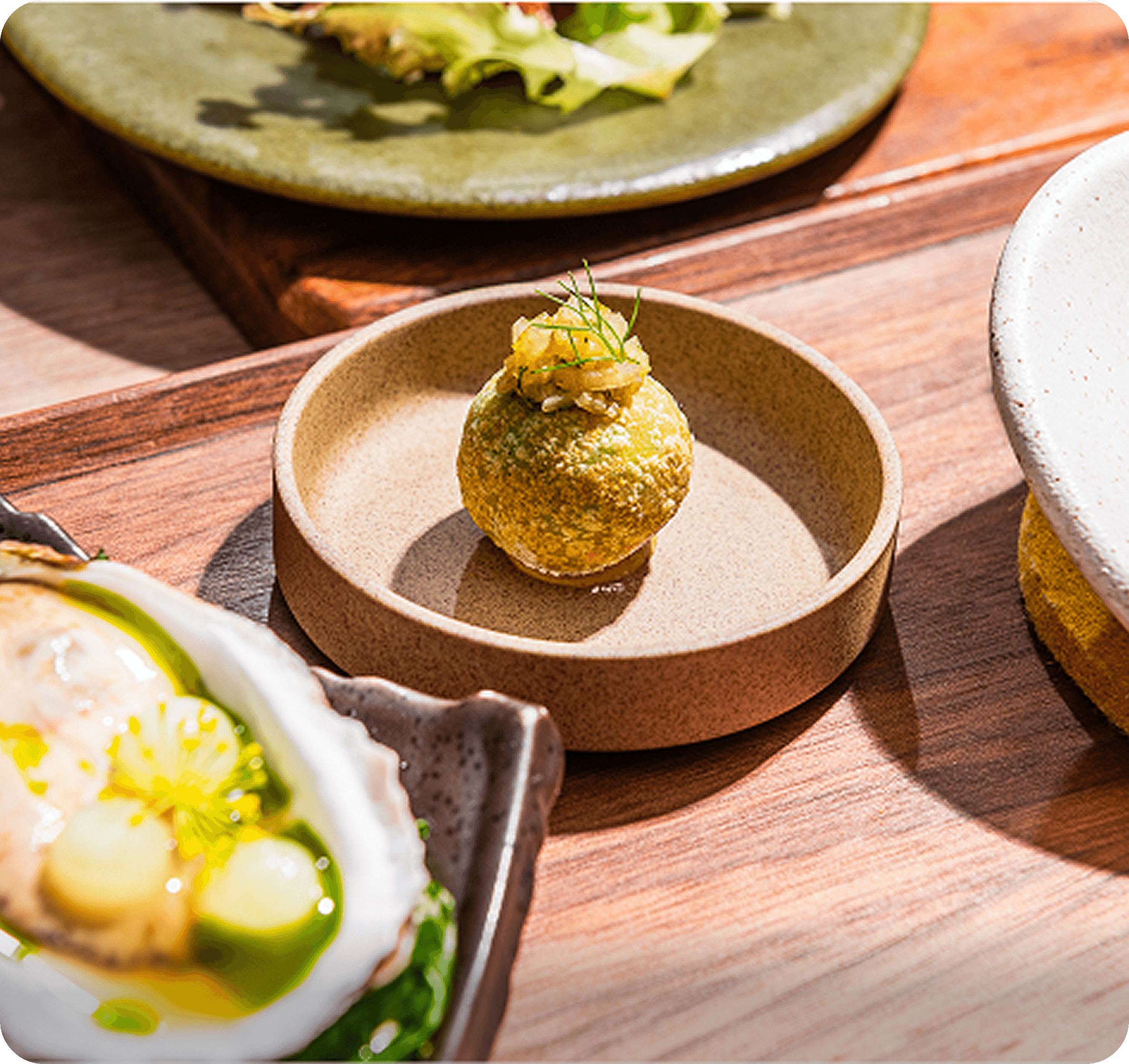 Chef testimonial from Oyster Oyster restaurant